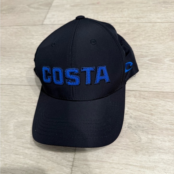 Costa Navy Cap with Blue Logo - Picture 2 of 3